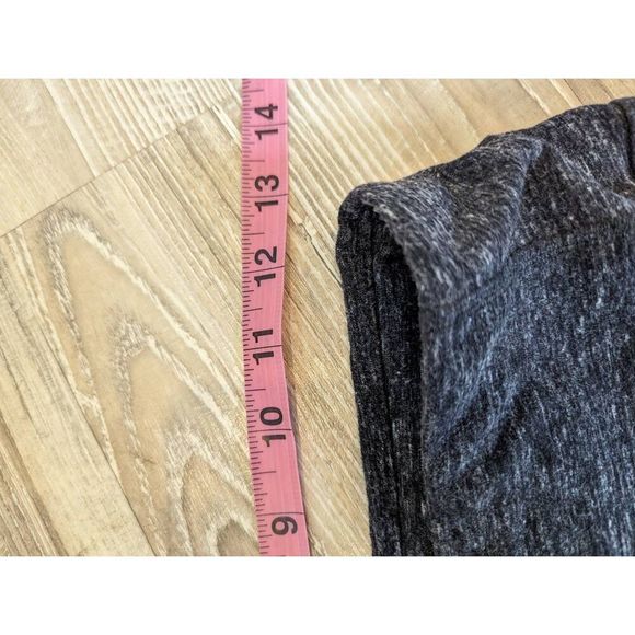 Athletic Works Womens Medium Leisure Stretch Pull On Leggings Pants Cropped Gray - Picture 6 of 10